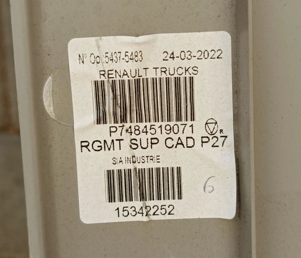 VOLVO FL KONSOLA PÓŁKA GÓRNA - Førerhus og interiør for Lastbil: billede 3 VOLVO FL KONSOLA PÓŁKA GÓRNA - Førerhus og interiør for Lastbil: billede 3