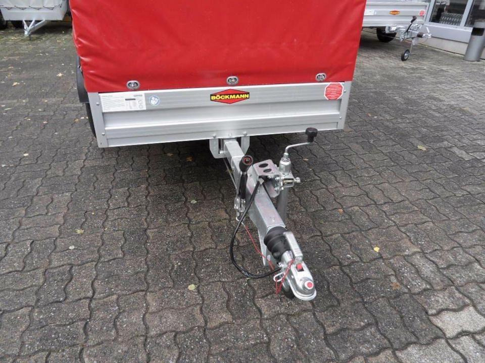 Böckmann PKW Anhänger mit Plane und Spriegel 100 km/h - Biltrailer: billede 3 Böckmann PKW Anhänger mit Plane und Spriegel 100 km/h - Biltrailer: billede 3