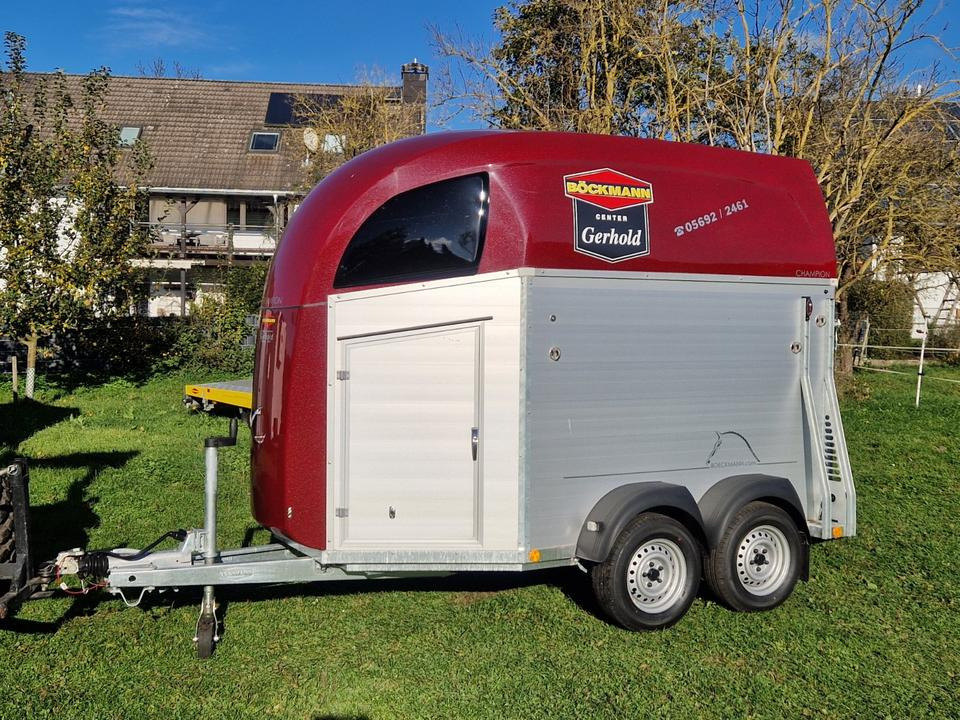Böckmann Pferdeanhänger Champion R, SaKa., 100 km/h - Hestetrailer: billede 1 Böckmann Pferdeanhänger Champion R, SaKa., 100 km/h - Hestetrailer: billede 1