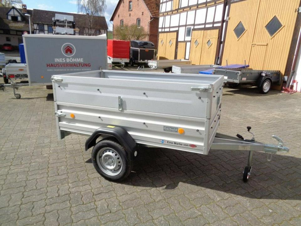 Biltrailer Böckmann-TPV PKW Anhänger 750kg Kastenaufsatz 100 km/h: billede 16