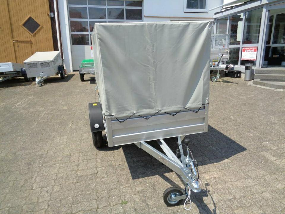 Böckmann-TPV PKW Anhänger Aluaufbau Plane u. Spriegel - Biltrailer: billede 3 Böckmann-TPV PKW Anhänger Aluaufbau Plane u. Spriegel - Biltrailer: billede 3