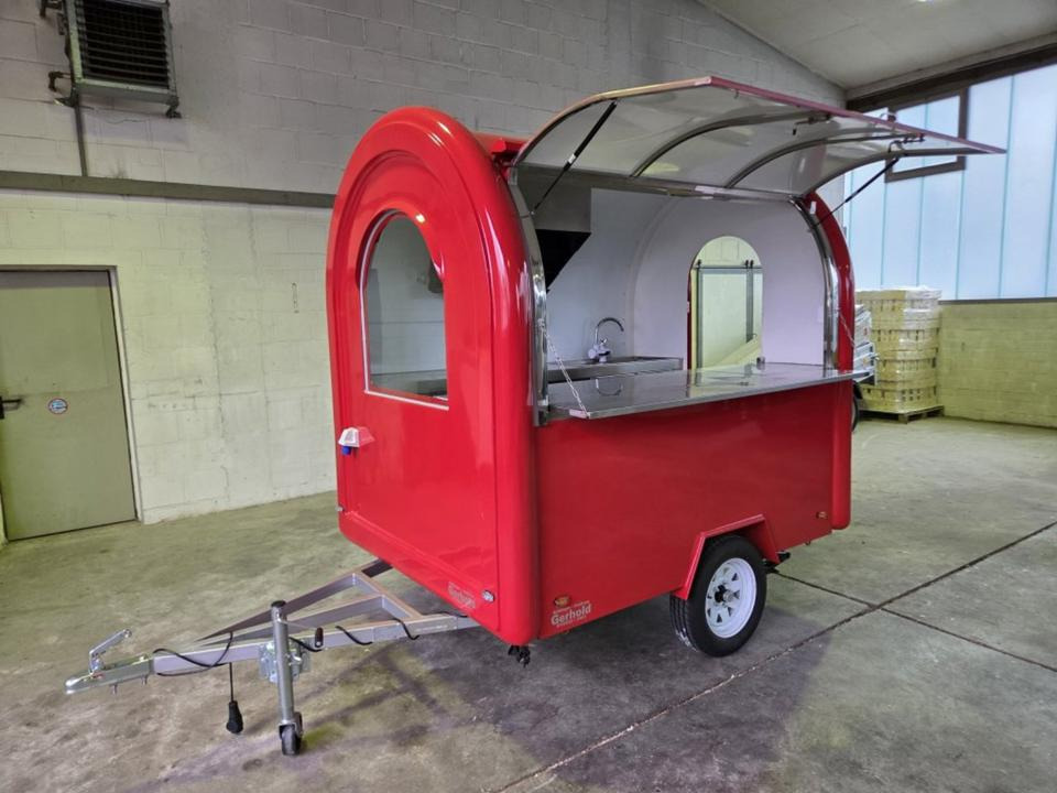 PKW-Anhänger Food-Trailer Verkaufsanhänger Imbiss Abzugshaube - Salgsvogn: billede 1 PKW-Anhänger Food-Trailer Verkaufsanhänger Imbiss Abzugshaube - Salgsvogn: billede 1