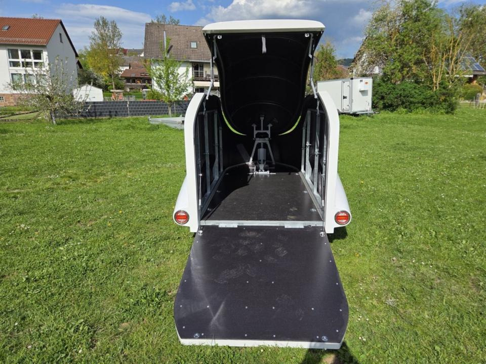 MC-trailer PKW Anhänger Motorrad Geschlossen Kofferanhänger 1000kg 100km/h: billede 6 MC-trailer PKW Anhänger Motorrad Geschlossen Kofferanhänger 1000kg 100km/h: billede 6