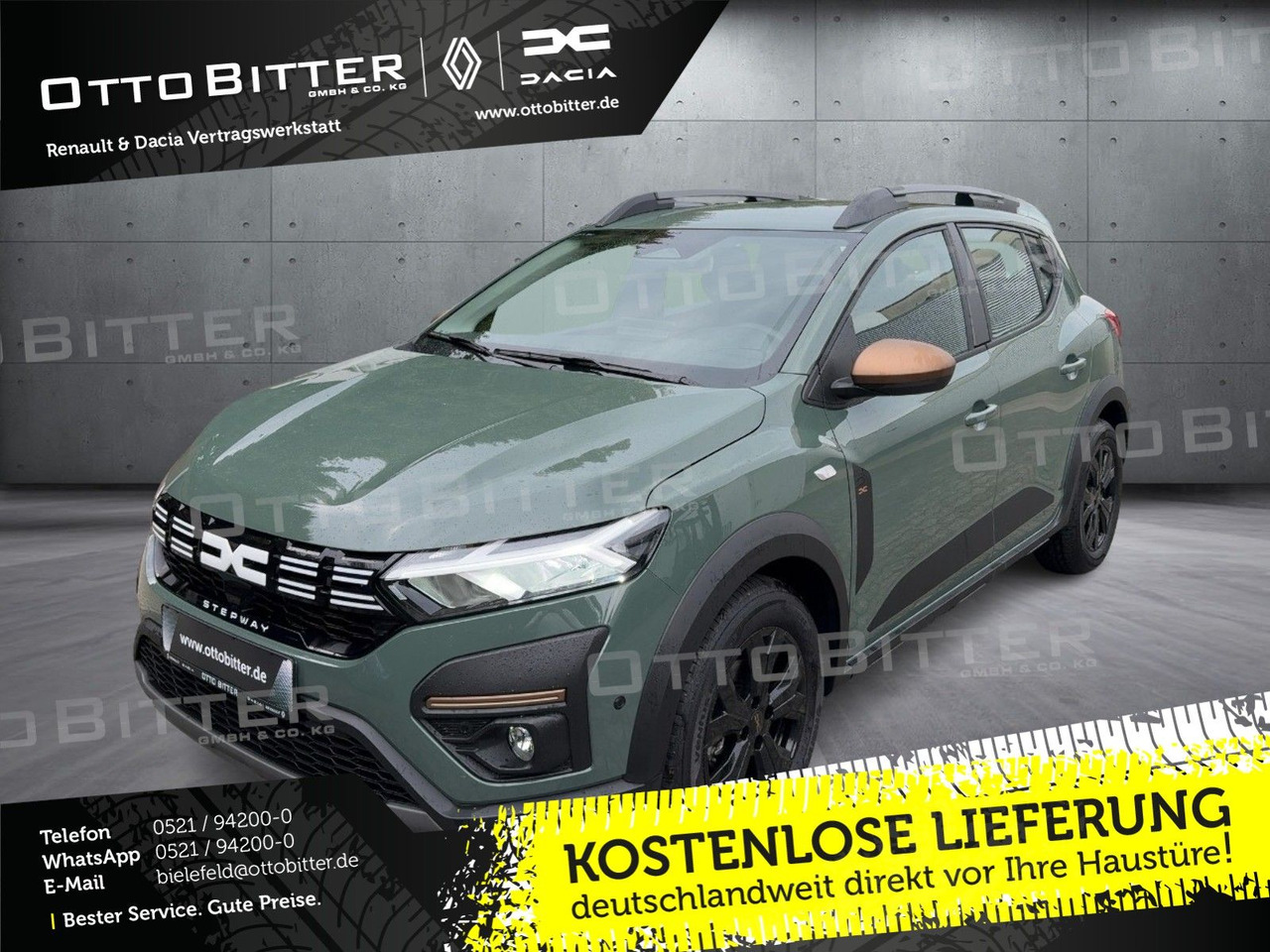 Dacia Sandero Stepway Extreme TCe110 CITY-PAKET - Sedan: billede 1 Dacia Sandero Stepway Extreme TCe110 CITY-PAKET - Sedan: billede 1