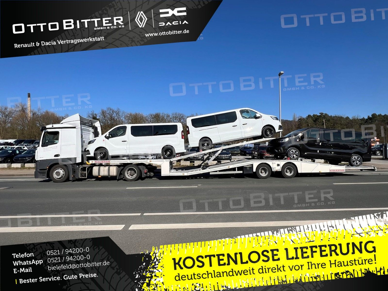 KALEPAR KLP228V4 4er-Autotransporter 2xAchse VDI - Biltransportør sættevogn: billede 1 KALEPAR KLP228V4 4er-Autotransporter 2xAchse VDI - Biltransportør sættevogn: billede 1