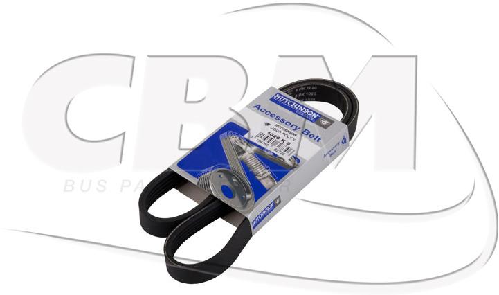 HUTCHINSON STRIATED ALTERNATOR BELT - MERCEDES SCANIA IRISBUS - IVECO - RVI HEULIEZ (A5466020180 | A005466020180 | 1846482 | 5010303643 | 5010456151 | 93160778 | 25010230 | 5010502952 | 503126501) - Rem for Bus: billede 1 HUTCHINSON STRIATED ALTERNATOR BELT - MERCEDES SCANIA IRISBUS - IVECO - RVI HEULIEZ (A5466020180 | A005466020180 | 1846482 | 5010303643 | 5010456151 | 93160778 | 25010230 | 5010502952 | 503126501) - Rem for Bus: billede 1