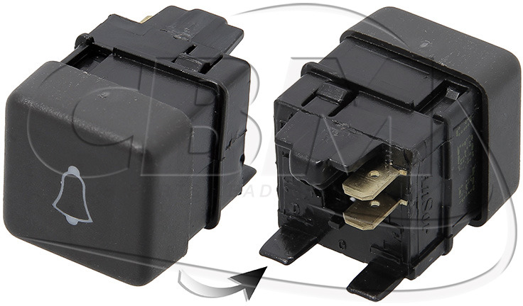 PRIMA PUSHBUTTON SWITCH - MERITOR (MXC9306017) - Elektrisk system for Bus: billede 1 PRIMA PUSHBUTTON SWITCH - MERITOR (MXC9306017) - Elektrisk system for Bus: billede 1