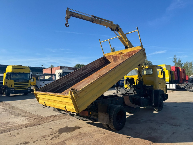 Mercedes-Benz SK 914 (STEEL SUSPENSION / HIAB CRANE / 6 CYLINDER WITH MANUAL PUMP / PERFECT GERMAN TRUCK !!!) - Tipvogn lastbil, Lastbil med kran: billede 5 Mercedes-Benz SK 914 (STEEL SUSPENSION / HIAB CRANE / 6 CYLINDER WITH MANUAL PUMP / PERFECT GERMAN TRUCK !!!) - Tipvogn lastbil, Lastbil med kran: billede 5
