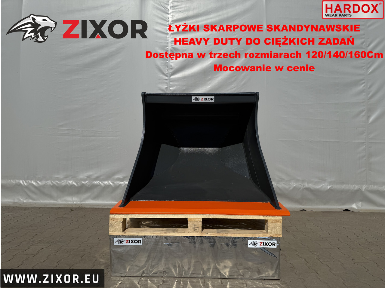 ZIXOR Skandynawska - Skovl til gravemaskine for Udstyr: billede 1 ZIXOR Skandynawska - Skovl til gravemaskine for Udstyr: billede 1