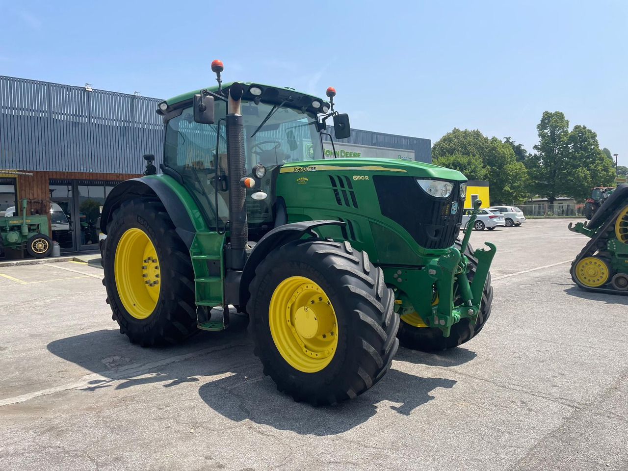 JOHN DEERE 6190 R - Traktor: billede 4 JOHN DEERE 6190 R - Traktor: billede 4