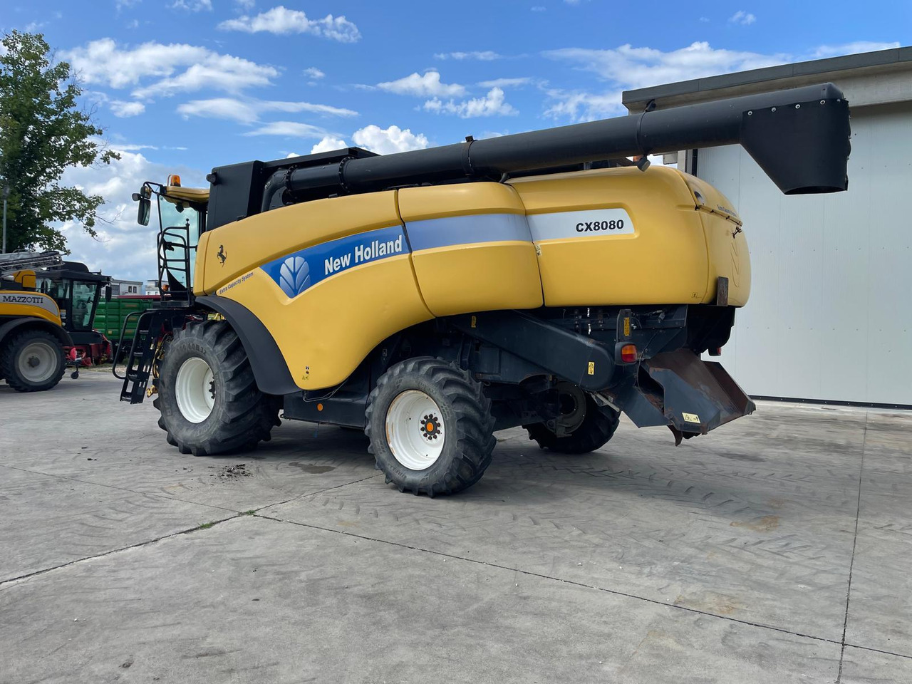 NEW HOLLAND MIETITREBBIA CX 8080 - Mejetærsker: billede 4 NEW HOLLAND MIETITREBBIA CX 8080 - Mejetærsker: billede 4