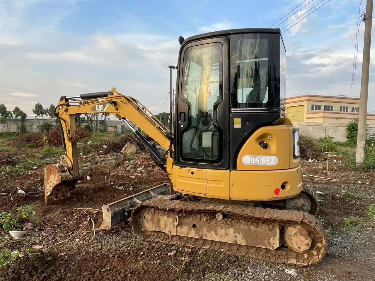 CATERPILLAR Used 303.5e Excavator - Minigravemaskine: billede 1 CATERPILLAR Used 303.5e Excavator - Minigravemaskine: billede 1