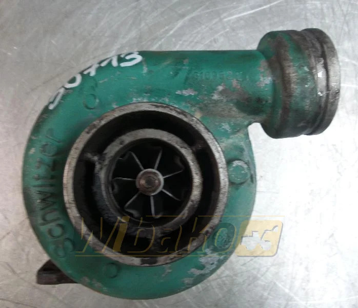 Schwitzer D6D 316952E - Turbolader for Entreprenørmaskin: billede 1 Schwitzer D6D 316952E - Turbolader for Entreprenørmaskin: billede 1