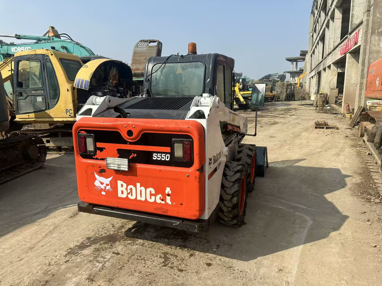 BOBCAT s550 - Skridstyret minilæsser: billede 5 BOBCAT s550 - Skridstyret minilæsser: billede 5