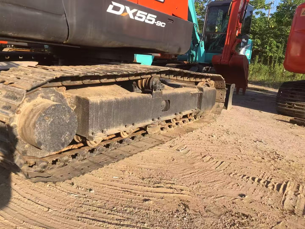 DOOSAN 55-9c - Minigravemaskine: billede 4 DOOSAN 55-9c - Minigravemaskine: billede 4