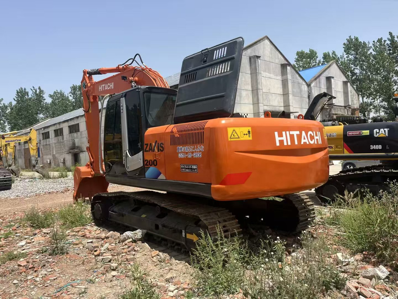HITACHI ZX200 - Bæltegravemaskine: billede 5 HITACHI ZX200 - Bæltegravemaskine: billede 5
