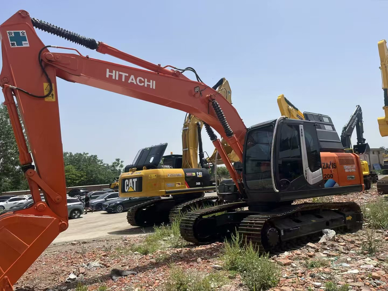 HITACHI ZX200 - Bæltegravemaskine: billede 4 HITACHI ZX200 - Bæltegravemaskine: billede 4
