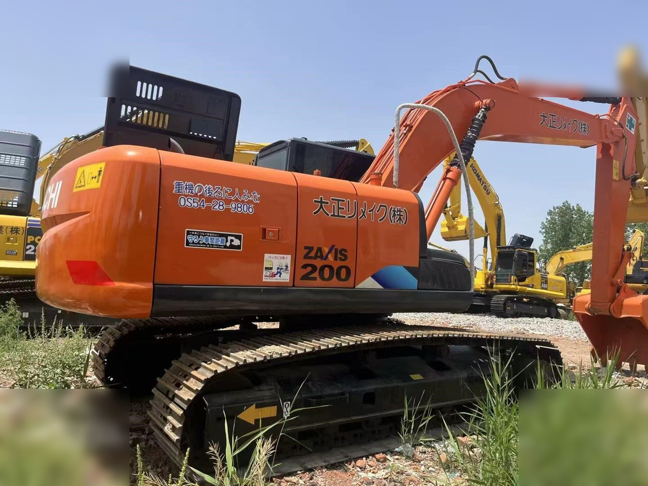 HITACHI ZX200 - Bæltegravemaskine: billede 1 HITACHI ZX200 - Bæltegravemaskine: billede 1