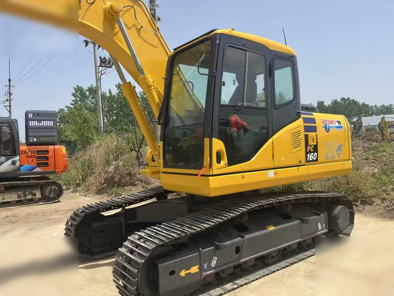 KOMATSU PC160 LC-7 - Bæltegravemaskine: billede 1 KOMATSU PC160 LC-7 - Bæltegravemaskine: billede 1