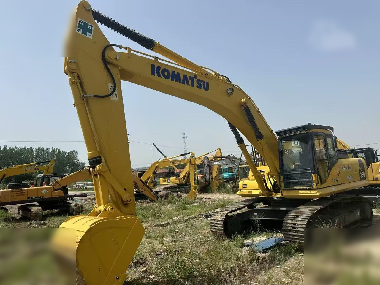 KOMATSU PC350 - Bæltegravemaskine: billede 1 KOMATSU PC350 - Bæltegravemaskine: billede 1
