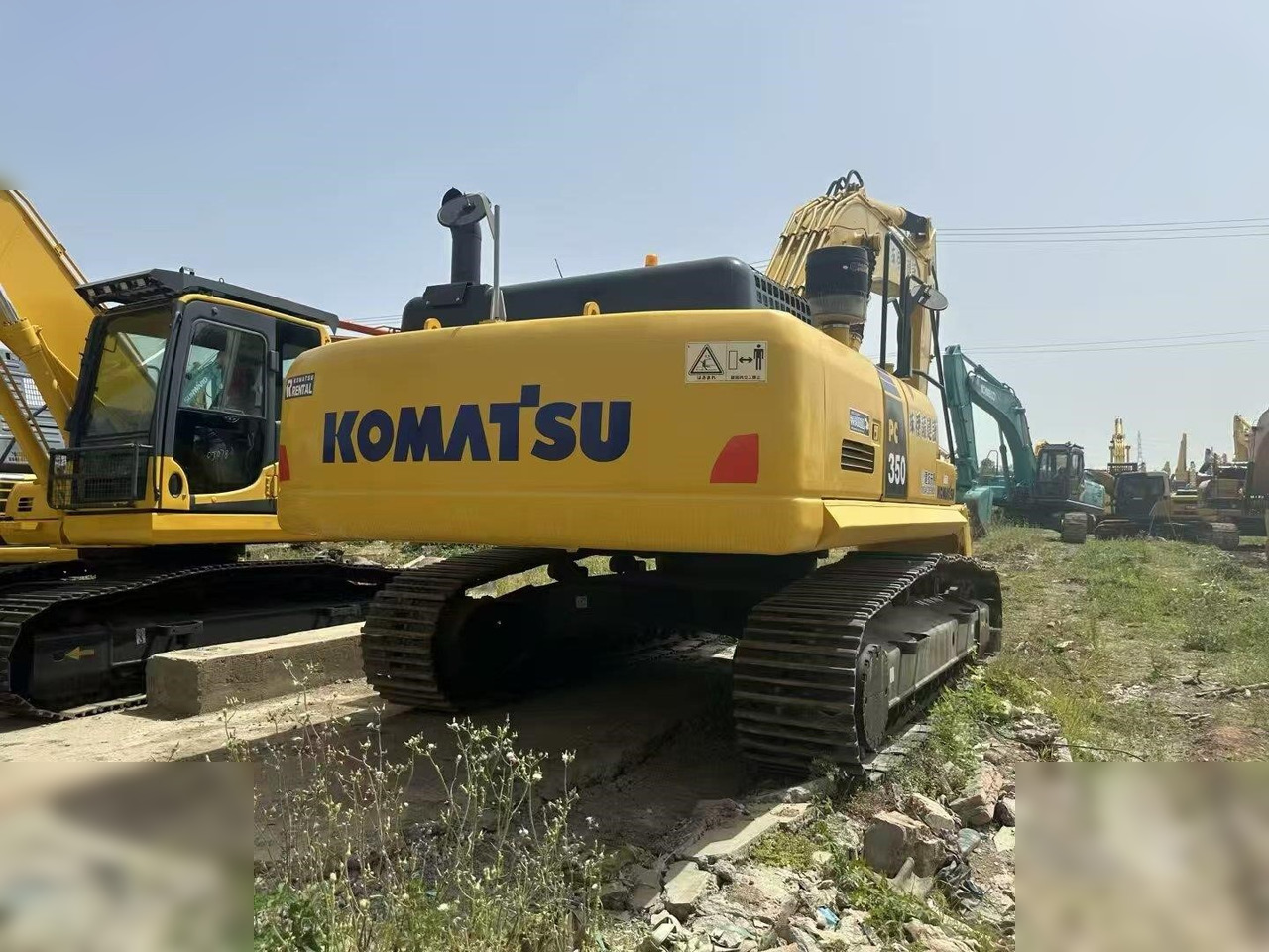 KOMATSU PC350 - Bæltegravemaskine: billede 3 KOMATSU PC350 - Bæltegravemaskine: billede 3