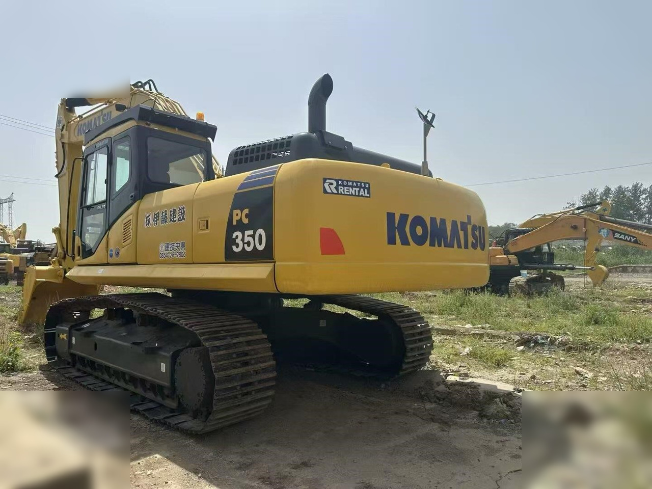 KOMATSU PC350 - Bæltegravemaskine: billede 2 KOMATSU PC350 - Bæltegravemaskine: billede 2