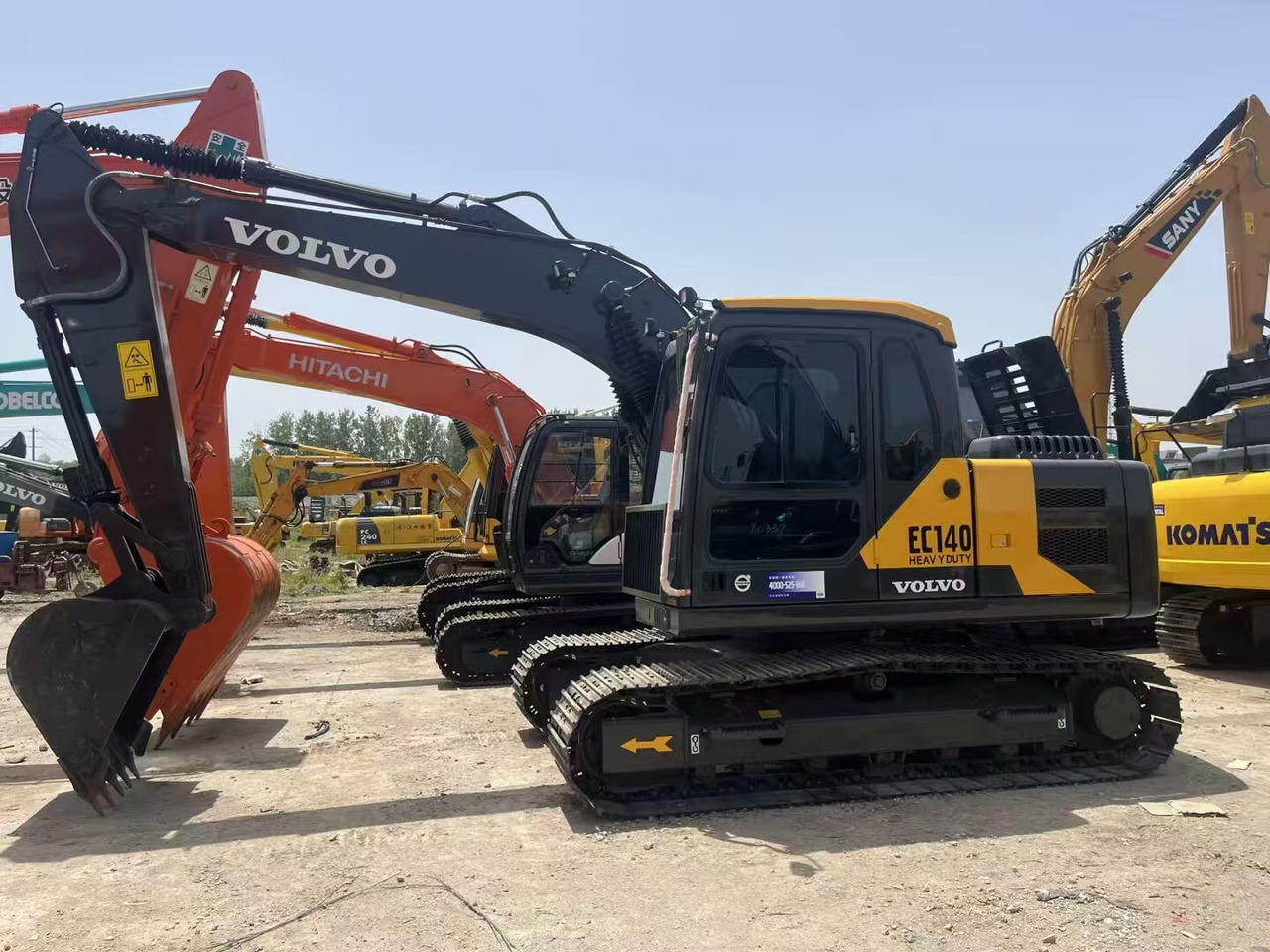 VOLVO EC140 - Bæltegravemaskine: billede 2 VOLVO EC140 - Bæltegravemaskine: billede 2