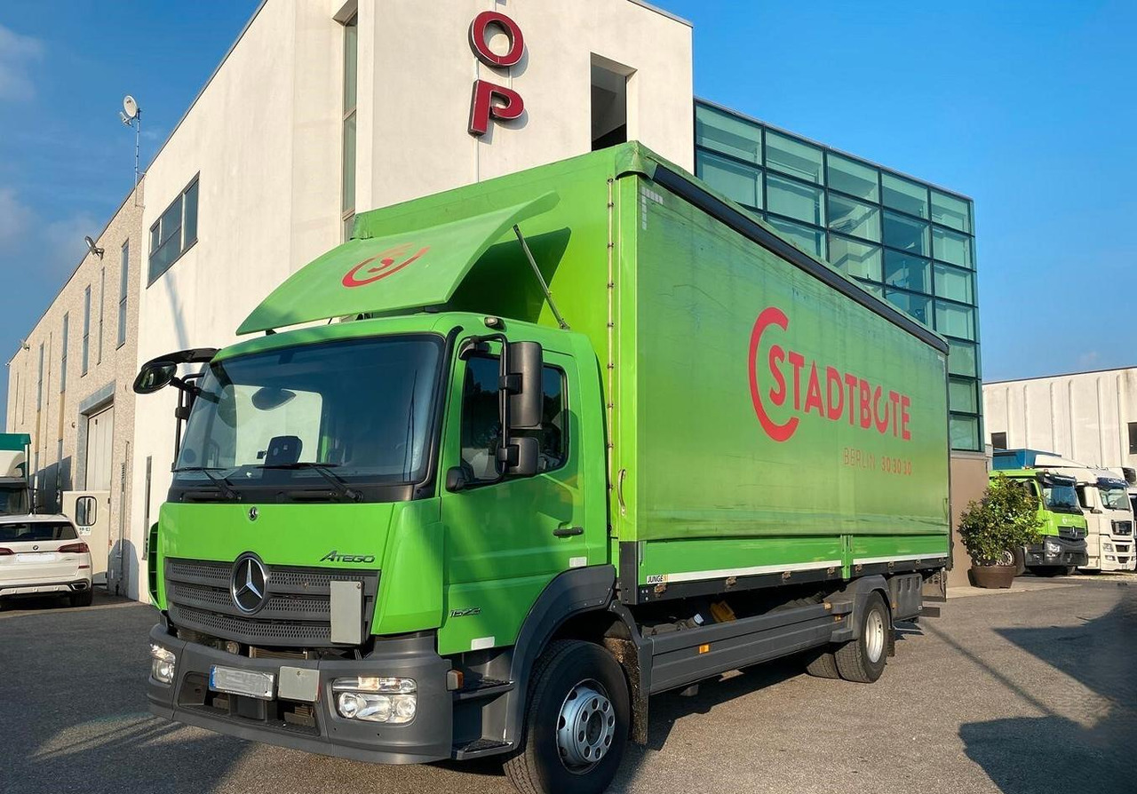 MERCEDES ATEGO 16.23 CASSONE CENTINATO E SPONDA - Lastbil med presenning: billede 1 MERCEDES ATEGO 16.23 CASSONE CENTINATO E SPONDA - Lastbil med presenning: billede 1