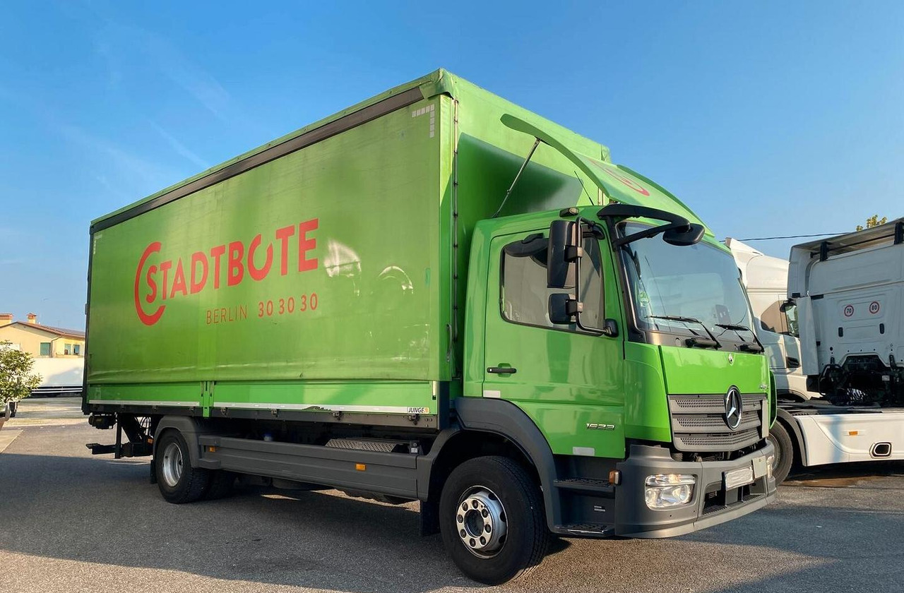 MERCEDES ATEGO 16.23 CASSONE CENTINATO E SPONDA - Lastbil med presenning: billede 2 MERCEDES ATEGO 16.23 CASSONE CENTINATO E SPONDA - Lastbil med presenning: billede 2