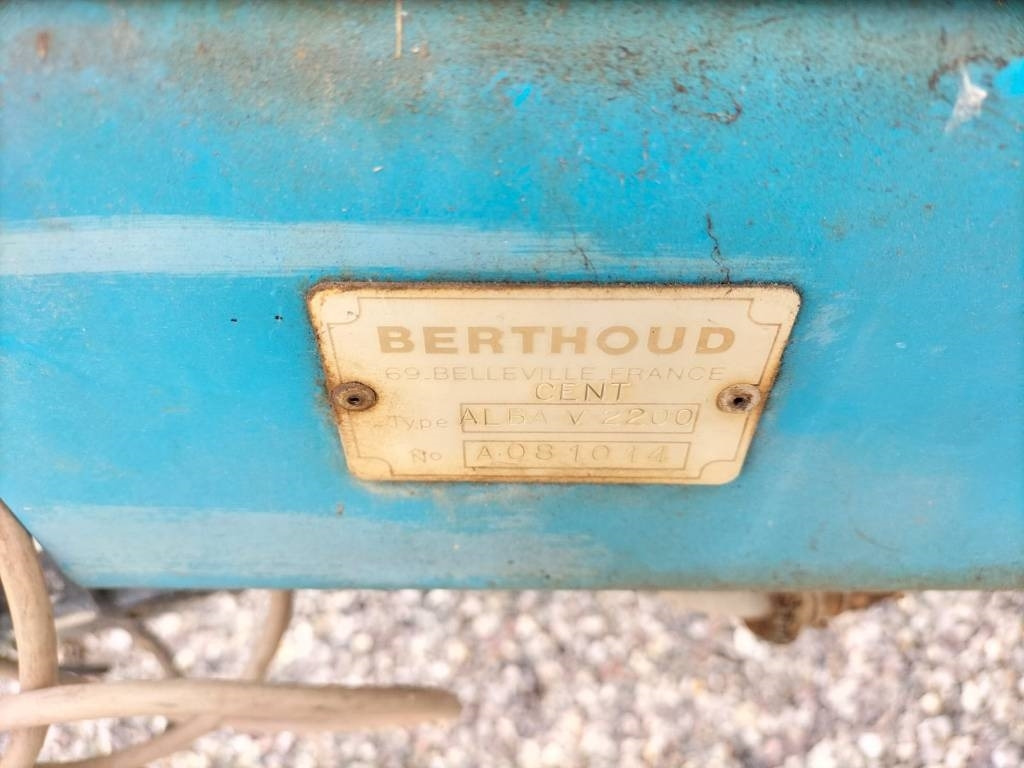 Berthoud ALBA V 2200 - Gyllenedfælder: billede 3 Berthoud ALBA V 2200 - Gyllenedfælder: billede 3