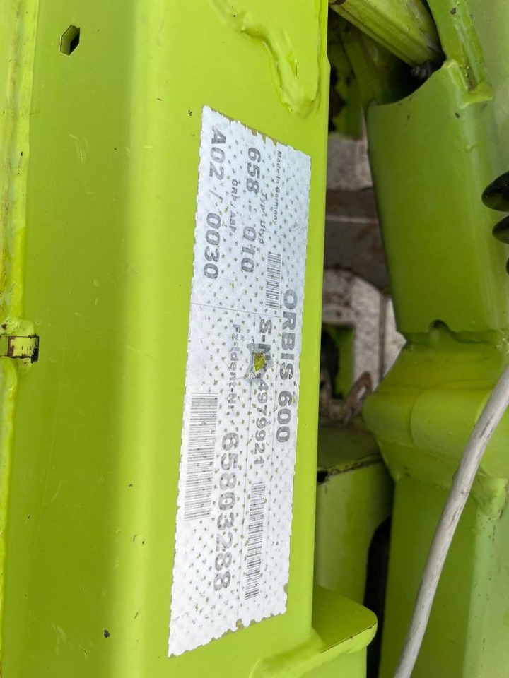 Claas Orbis 600 - Udstyr til hø: billede 4 Claas Orbis 600 - Udstyr til hø: billede 4