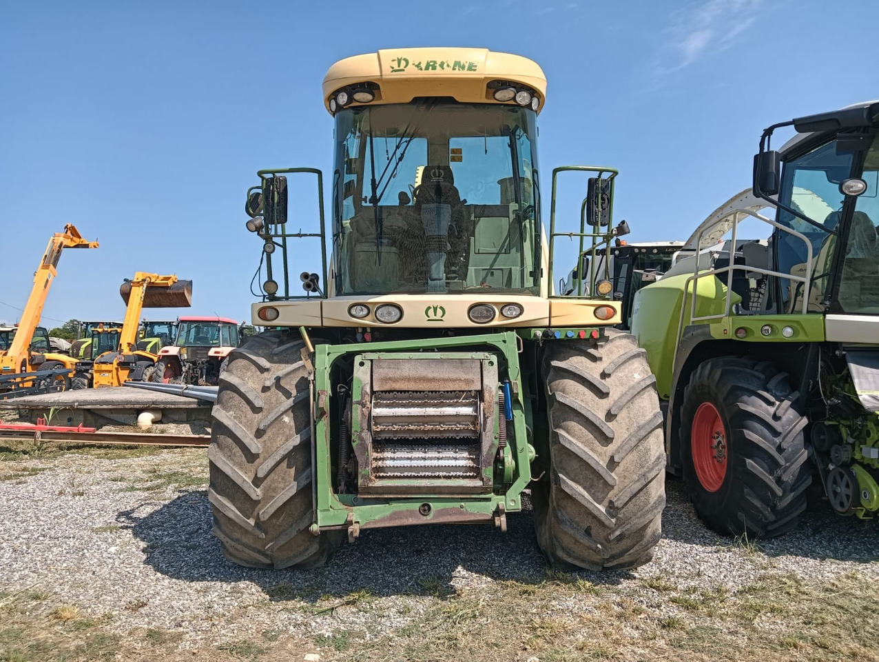 KRONE BIG X 850 - Grønthøster: billede 2 KRONE BIG X 850 - Grønthøster: billede 2