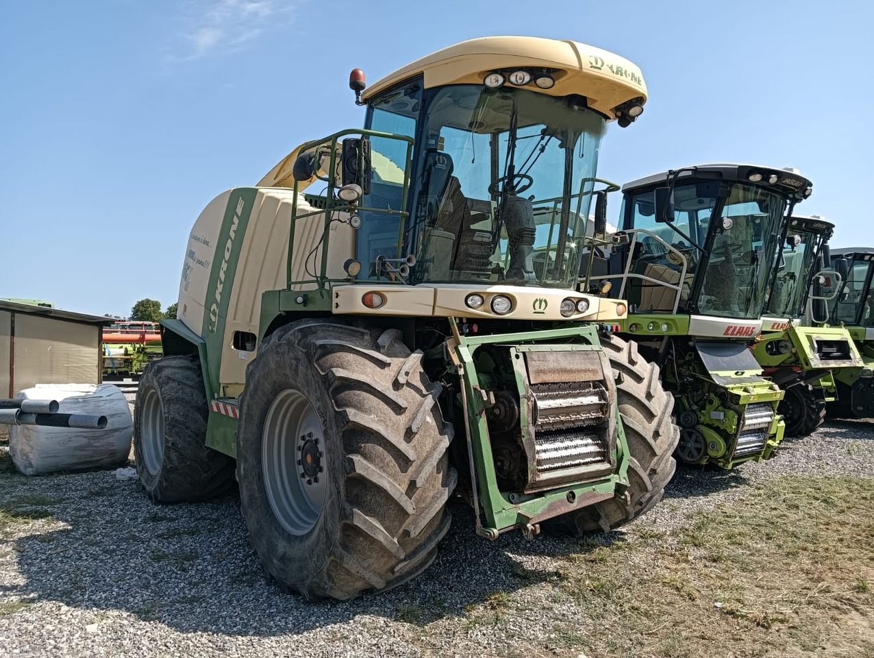 KRONE BIG X 850 - Grønthøster: billede 1 KRONE BIG X 850 - Grønthøster: billede 1