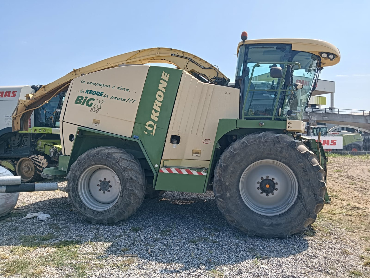 KRONE BIG X 850 - Grønthøster: billede 4 KRONE BIG X 850 - Grønthøster: billede 4