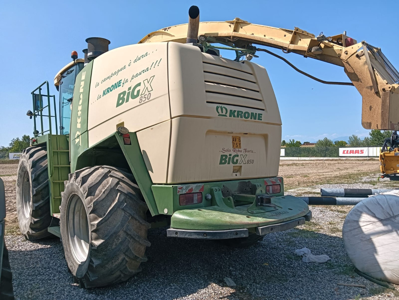 KRONE BIG X 850 - Grønthøster: billede 5 KRONE BIG X 850 - Grønthøster: billede 5