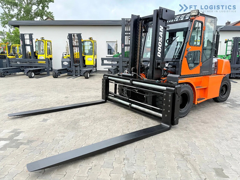 Doosan DOOSAN / DUPLEX 3000MM / SIDE SHIFT / FORK POSITIONER / 2500MM FORKS / 7000KG / CABIN / LIKE NEW DOOSAN / DUPLEX 3000MM / SIDE S - Diesel gaffeltruck: billede 1 Doosan DOOSAN / DUPLEX 3000MM / SIDE SHIFT / FORK POSITIONER / 2500MM FORKS / 7000KG / CABIN / LIKE NEW DOOSAN / DUPLEX 3000MM / SIDE S - Diesel gaffeltruck: billede 1