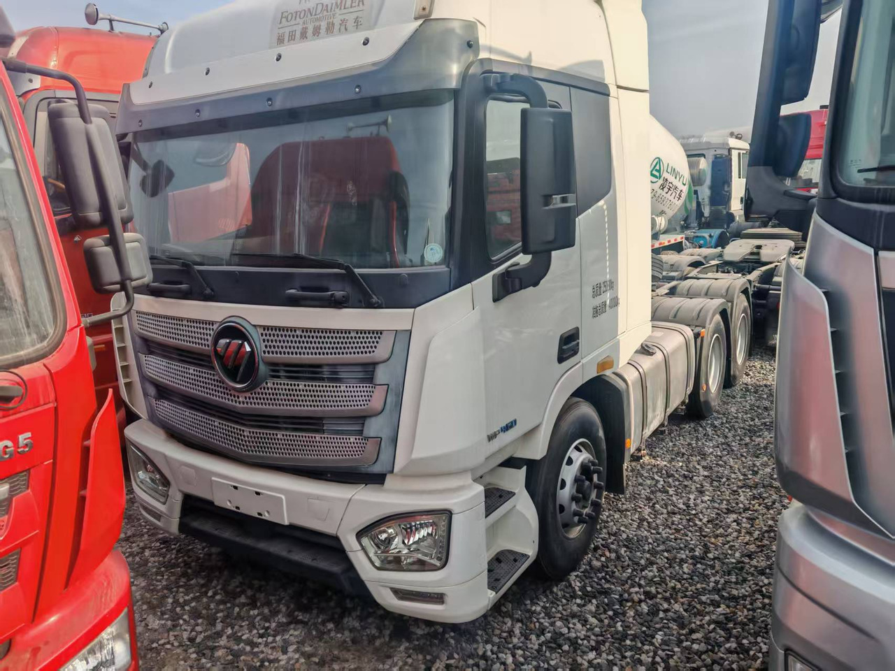 Auman 6×4 - Chassis påhængsvogn: billede 2 Auman 6×4 - Chassis påhængsvogn: billede 2