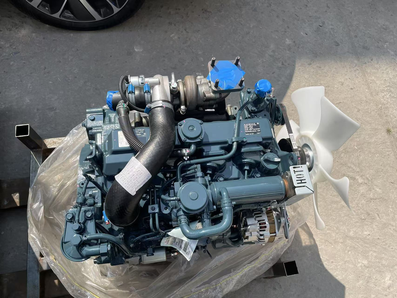 KUBOTA V3307T - Motor for Gravemaskine: billede 2 KUBOTA V3307T - Motor for Gravemaskine: billede 2