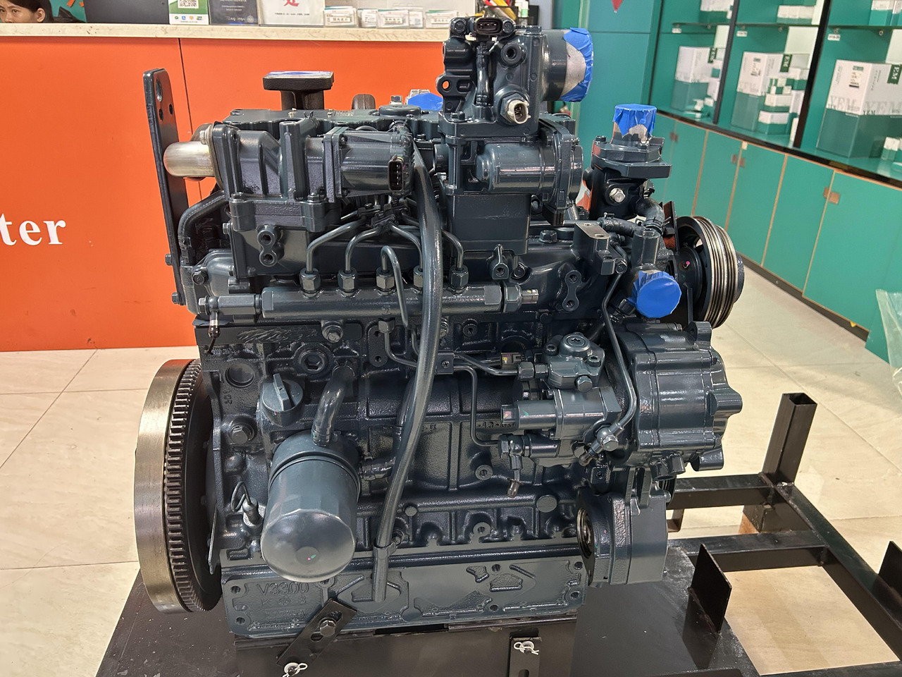 KUBOTA V3800 - Motor for Gravemaskine: billede 1 KUBOTA V3800 - Motor for Gravemaskine: billede 1