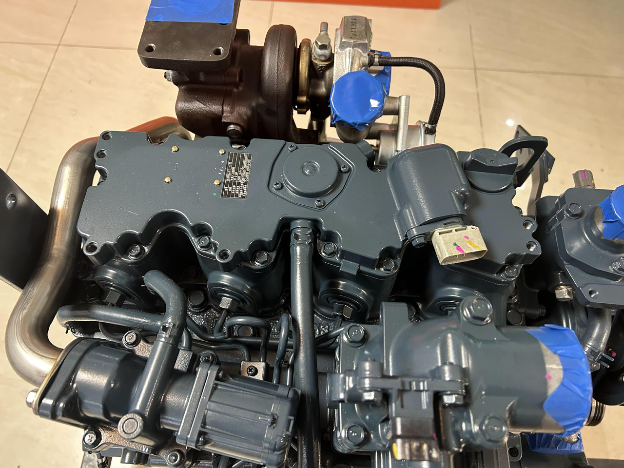 KUBOTA V3800 - Motor for Gravemaskine: billede 2 KUBOTA V3800 - Motor for Gravemaskine: billede 2
