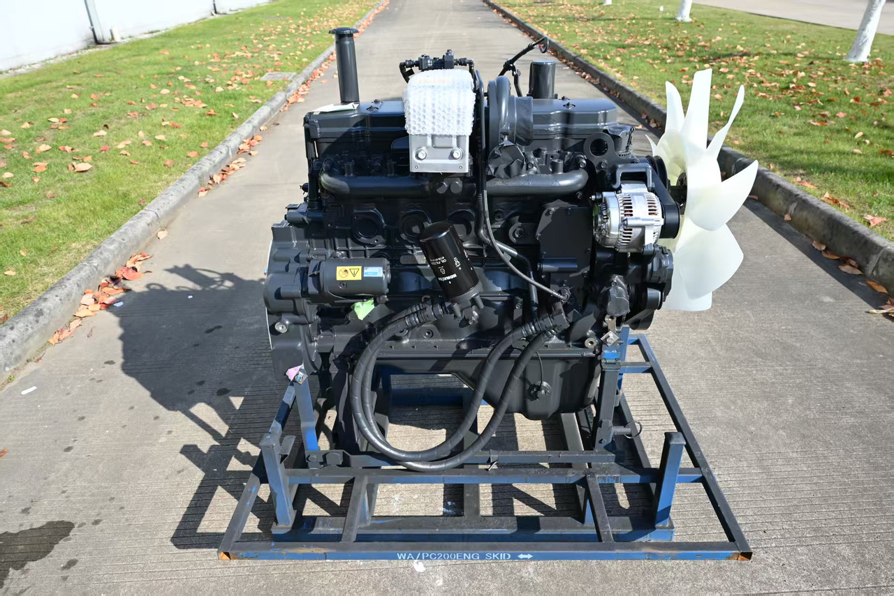 Komatsu SAA6D107E-1 - Motor for Gravemaskine: billede 1 Komatsu SAA6D107E-1 - Motor for Gravemaskine: billede 1