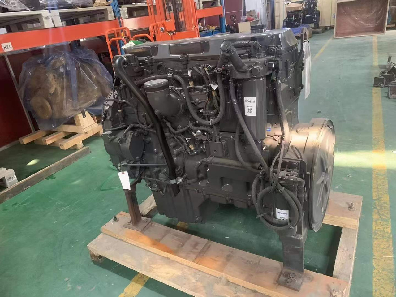 PERKINS 2206D - Motor for Gravemaskine: billede 4 PERKINS 2206D - Motor for Gravemaskine: billede 4
