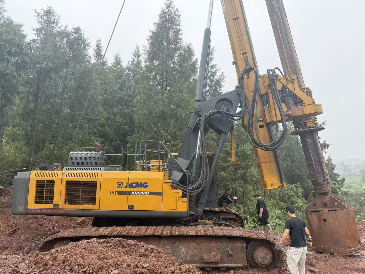 XCMG XCMG XR280D - Lastbil med kran: billede 3 XCMG XCMG XR280D - Lastbil med kran: billede 3