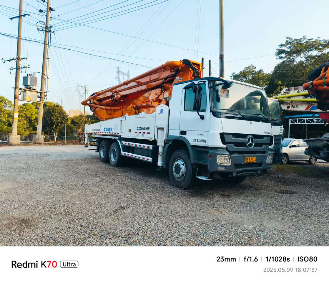 Zoomlion/Benz Benz Actros 3341 chassis,Zoomlion 47 meters - Betonbil med pumpe: billede 1 Zoomlion/Benz Benz Actros 3341 chassis,Zoomlion 47 meters - Betonbil med pumpe: billede 1