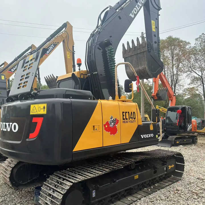 China Brand Used VOLVO EC140 Mini Excavator 6ton Crawler Earth Digger Machine for Sale - Bæltegravemaskine: billede 1 China Brand Used VOLVO EC140 Mini Excavator 6ton Crawler Earth Digger Machine for Sale - Bæltegravemaskine: billede 1