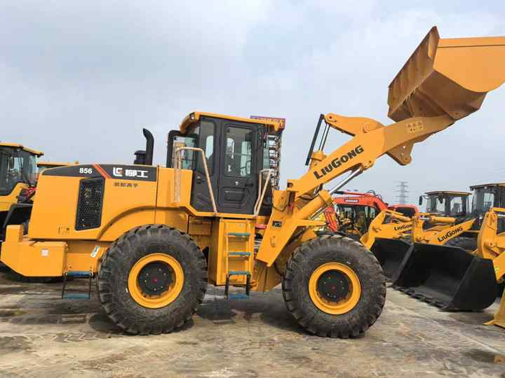 China Famous Brand LiuGong Medium-sized Used Wheel Loader LiuGong 856N Loader for Earthmoving, Mining, Construction for Sale - Gummihjulslæsser: billede 5 China Famous Brand LiuGong Medium-sized Used Wheel Loader LiuGong 856N Loader for Earthmoving, Mining, Construction for Sale - Gummihjulslæsser: billede 5