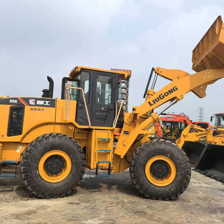 China Famous Brand LiuGong Medium-sized Wheel Loader LiuGong 856N Loader for Earthmoving, Mining, Construction for Sale - Gummihjulslæsser: billede 1 China Famous Brand LiuGong Medium-sized Wheel Loader LiuGong 856N Loader for Earthmoving, Mining, Construction for Sale - Gummihjulslæsser: billede 1