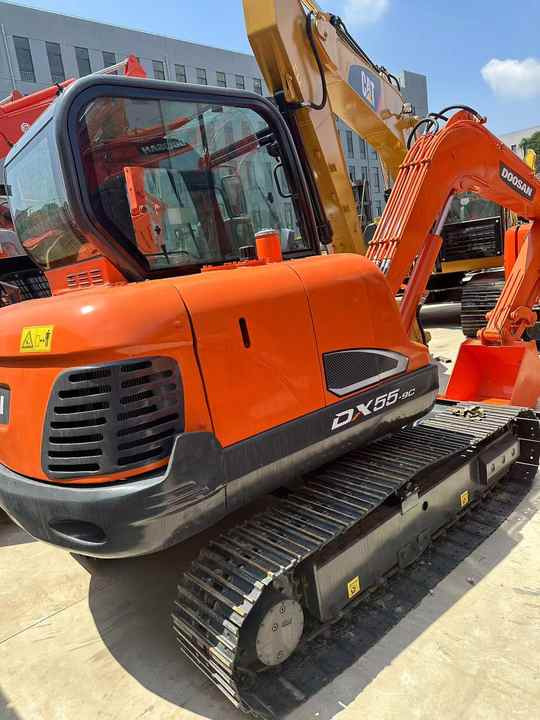 Used Excavator Doosan DX55 Excavators Mini Equipment Earth Moving Machinery Doosan Digger Excavator for Sale - Bæltegravemaskine: billede 3 Used Excavator Doosan DX55 Excavators Mini Equipment Earth Moving Machinery Doosan Digger Excavator for Sale - Bæltegravemaskine: billede 3