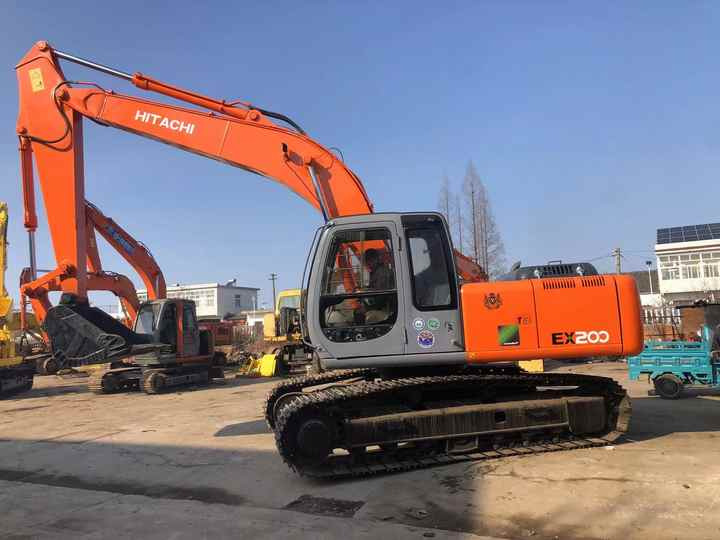 Used Excavator Hitachi Ex200 for Sale, Original Excavator - Bæltegravemaskine: billede 4 Used Excavator Hitachi Ex200 for Sale, Original Excavator - Bæltegravemaskine: billede 4