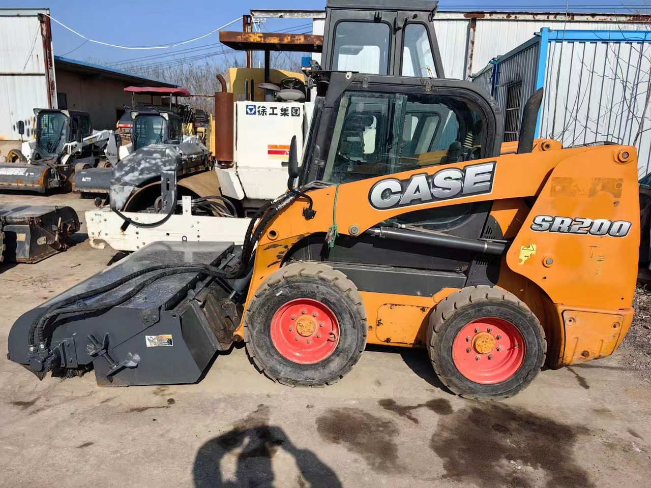 CASE SR200 - Skridstyret minilæsser: billede 2 CASE SR200 - Skridstyret minilæsser: billede 2